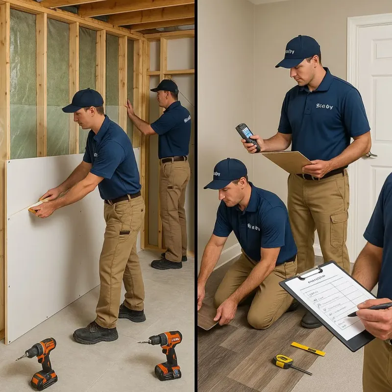 Repairs and Reconstruction process in Geneseo, IL
